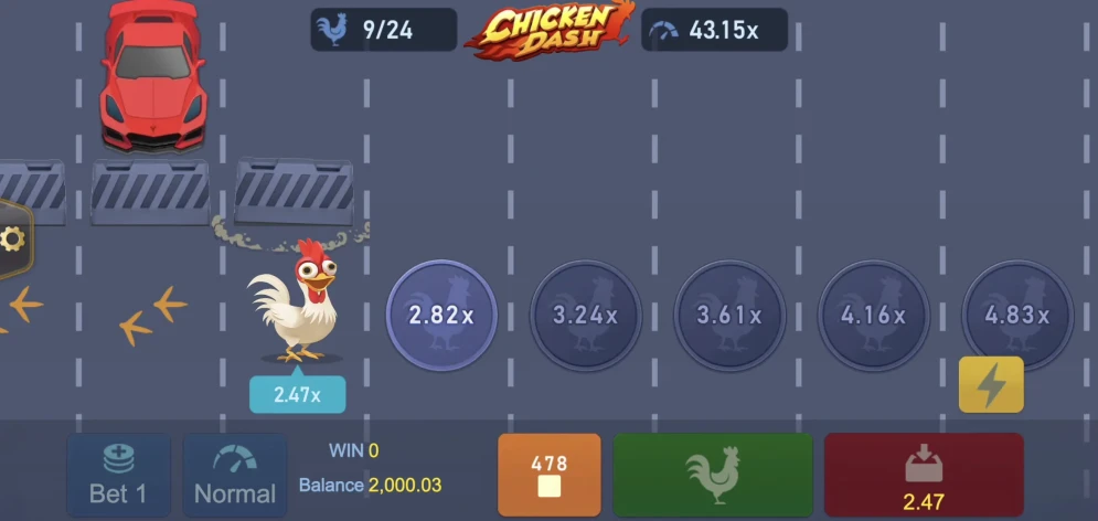 Chicken Dash Slot
